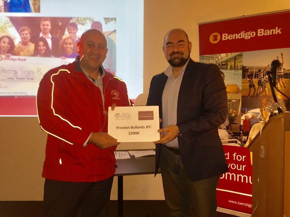 Bendigo Bank award